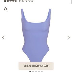 Skims Fits Everybody Square Neck Bodysuit